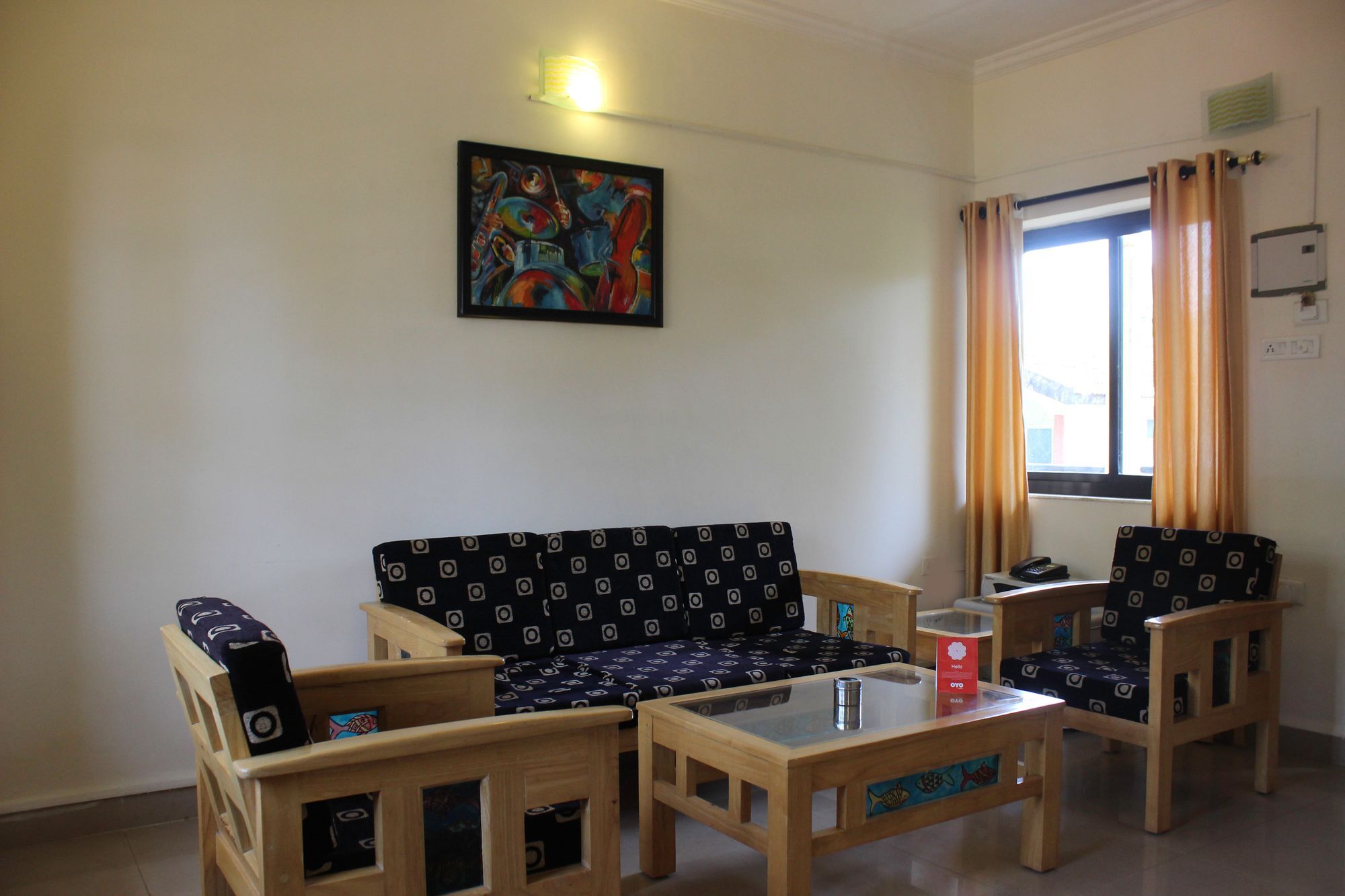 Oyo 7333 V Palms Hotel Candolim Bagian luar foto
